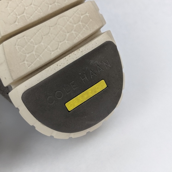 Cole Haan Zerogrand Gray Suede Wingtip Oxford shoe - Picture 5 of 7